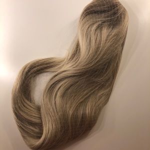 Lace Front Wig in Natural Blonde